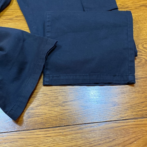 NWT Pistola Cassie High Rise Cargo Pants Size 28 Black Cotton Straight Leg - Picture 15 of 15